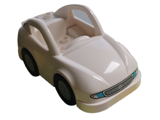 LEGO® DUPLO® ZÁVODNÍ SPORTOVNÍ AUTO NA SETRVAČNÍK - PUSH&GO