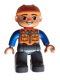 LEGO® DUPLO® FIGURKA MUŽ TATÍNEK DĚLNÍK