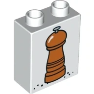 LEGO® DUPLO® KOSTKA 2X1 POTISK PEPŘENKA