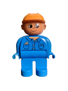 LEGO® DUPLO® FIGURKA DĚLNÍK CARGO - VIZ POPIS