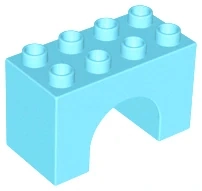 LEGO® DUPLO® MOST 2X4 OBLOUK MOSTÍK