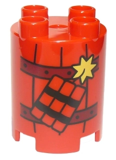 LEGO® DUPLO® SLOUPEK VÁLEC S POTISKEM VÝBUŠNINA DYNAMIT