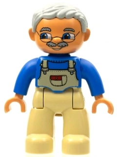LEGO® DUPLO® FIGURKA MUŽ DĚDA DĚDEČEK
