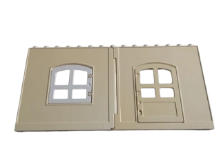LEGO® DUPLO® STĚNA DOMU - ZAŽLOUZLÁ
