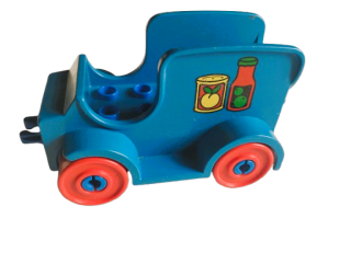 LEG® DUPLO® AUTO DODÁVKA - ZAŽLOUTLÉ !!!