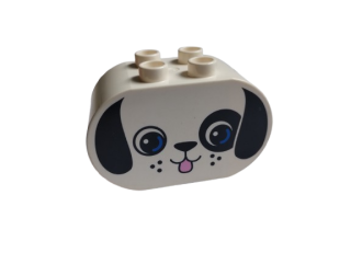 LEGO® DUPLO® KOSTKA HLAVA POTISK PES