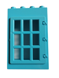 LEGO® DUPLO® DVEŘE MŘÍŽE VĚZENÍ 2X4 NOPY