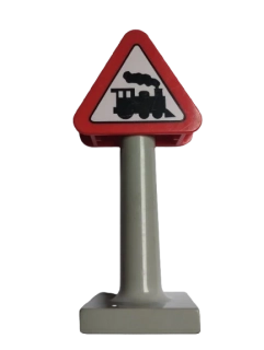 LEGO® DUPLO®  DOPRAVNÍ ZNAČKA POZOR VLAK