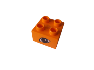 DÁREK Č.9699927 - DUPLO® KOSTKA 2x2 POTISK OKO
