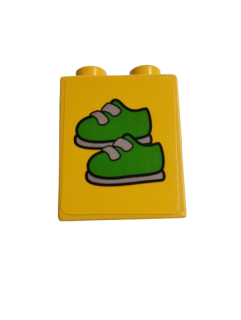 LEGO® DUPLO® KOSTKA 2X1 S POLEPKOU OBUV BOTY