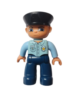 LEGO® DUPLO® FIGURKA MUŽ POLICISTA POLICIE - VIZ POPIS