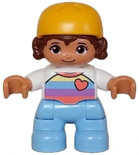 LEGO® DUPLO® FIGURKA DÍTĚ HOLČIČKA SKEJŤAČKA