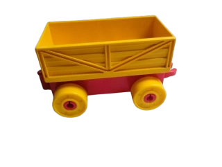 LEGO® DUPLO® VAGONEK VAGON PODVOZEK S KORBOU