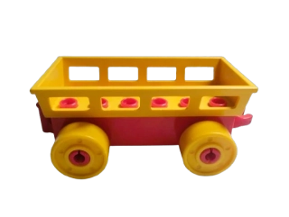 LEGO® DUPLO® VAGONEK VAGON PODVOZEK S KORBOU