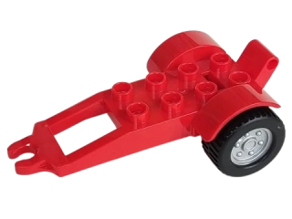LEGO® DUPLO® PODVOZEK PŘÍVĚS - VIZ POPIS
