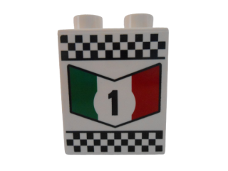DÁREK Č.96999292 - DUPLO® KOSTKA 2X1 S POTISKEM CARS