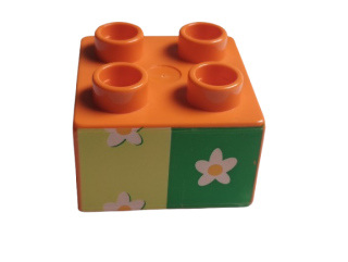 LEGO® DUPLO® KOSTKA POTISK TAPETA