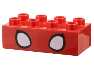 LEGO® DUPLO® KOSTKA POTISK OČI SPIDERMANA