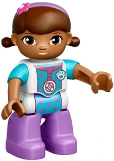 LEGO® DUPLO® FIGURKA ŽENA DOKTORKA PLYŠÁKOVÁ