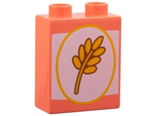 LEGO® DUPLO® KOSTKA 2X1 NOP POTISK MOUKA