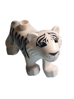 LEGO® DUPLO® TYGR VELKÝ BÍLÝ - VIZ POPIS