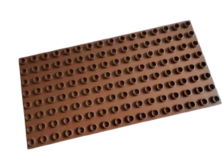 LEGO® DUPLO® PODLOŽKA 8x16 DESKA TMAVĚ HNĚDÁ