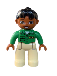 LEGO® DUPLO® FIGURKA ŽENA OŠETŘOVATELKA ZOO MAMINKA