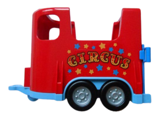 LEGO® DUPLO® AUTO PŘÍVĚS PRO PŘEPRAVU KONÍ CIRKUS