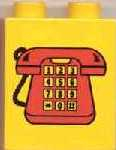LEGO® DUPLO® KOSTKA POTISK TELEFON